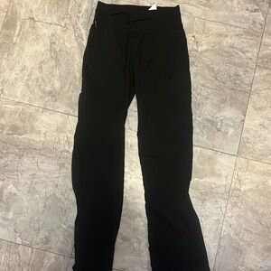 Lululemon Athletica Black Ribbed Pants